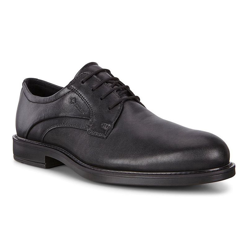 Zapatos Con Cordones Ecco Vitrus Iii Para Hombre,Negras,926107-IQA